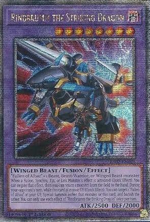 Rindbrumm the Striking Dragon (Quarter Century Secret Rare) — 25th Anniversary Rarity Collection II
