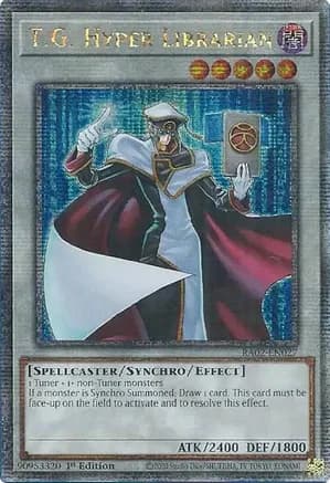 T.G. Hyper Librarian (Quarter Century Secret Rare) — 25th Anniversary Rarity Collection II