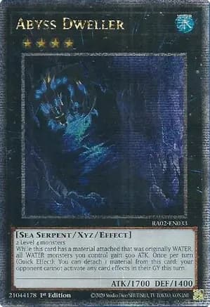 Abyss Dweller (Quarter Century Secret Rare) — 25th Anniversary Rarity Collection II