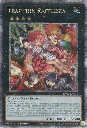 Traptrix Rafflesia (Quarter Century Secret Rare) — 25th Anniversary Rarity Collection II