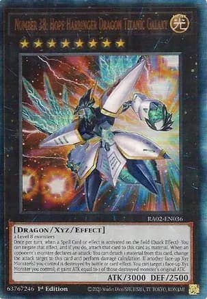Number 38: Hope Harbinger Dragon Titanic Galaxy (PUR) — 25th Anniversary Rarity Collection II