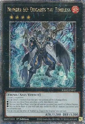 Number 60: Dugares the Timeless (Quarter Century Secret Rare) — 25th Anniversary Rarity Collection II