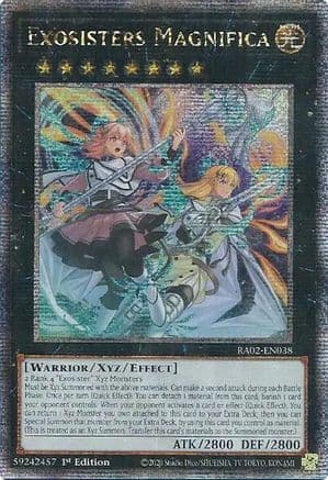 Exosisters Magnifica (Quarter Century Secret Rare) — 25th Anniversary Rarity Collection II