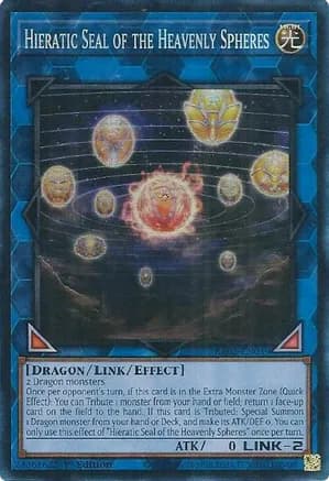Hieratic Seal of the Heavenly Spheres (PCR) — 25th Anniversary Rarity Collection II