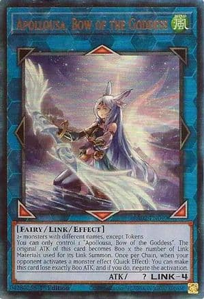 Apollousa, Bow of the Goddess (Alternate Art) (PUR) — 25th Anniversary Rarity Collection II