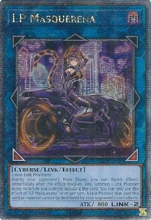 I:P Masquerena (Alternate Art) (Quarter Century Secret Rare) — Yu-Gi-Oh! card