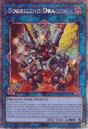 Borrelend Dragon (Platinum Secret Rare) — 25th Anniversary Rarity Collection II