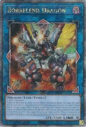 Borrelend Dragon (Quarter Century Secret Rare) — 25th Anniversary Rarity Collection II