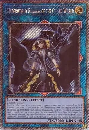 Underworld Goddess of the Closed World (Platinum Secret Rare) — 25th Anniversary Rarity Collection II