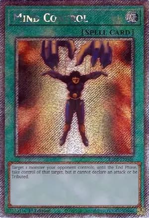 Mind Control (Platinum Secret Rare) — 25th Anniversary Rarity Collection II