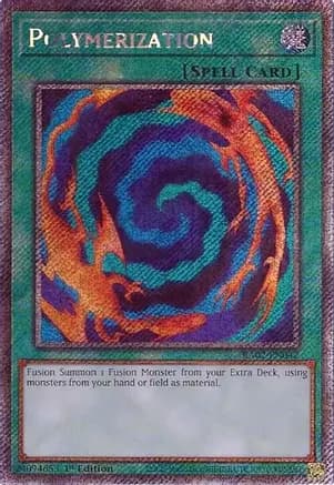 Polymerization (Platinum Secret Rare) — 25th Anniversary Rarity Collection II