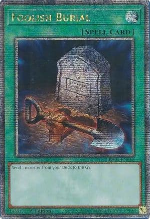 Foolish Burial (Quarter Century Secret Rare) — 25th Anniversary Rarity Collection II