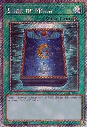 Book of Moon (Platinum Secret Rare) — 25th Anniversary Rarity Collection II