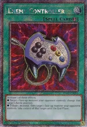 Enemy Controller (Platinum Secret Rare) — 25th Anniversary Rarity Collection II