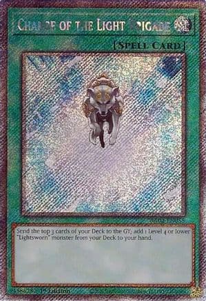 Charge of the Light Brigade (Platinum Secret Rare) — 25th Anniversary Rarity Collection II