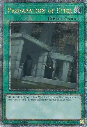 Preparation of Rites (Quarter Century Secret Rare) — 25th Anniversary Rarity Collection II