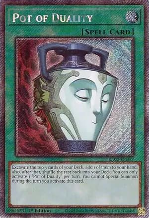 Pot of Duality (Platinum Secret Rare) — 25th Anniversary Rarity Collection II