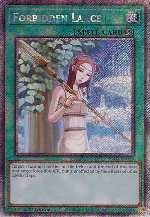 Forbidden Lance (Platinum Secret Rare) — 25th Anniversary Rarity Collection II