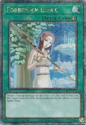 Forbidden Lance (Quarter Century Secret Rare) — 25th Anniversary Rarity Collection II