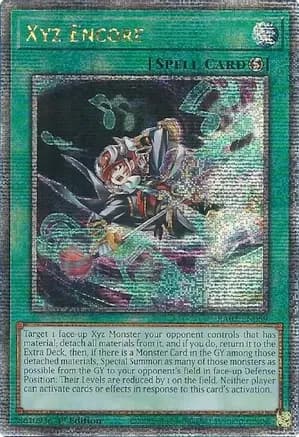 Xyz Encore (Quarter Century Secret Rare) — 25th Anniversary Rarity Collection II