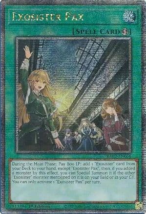 Exosister Pax (Quarter Century Secret Rare) — 25th Anniversary Rarity Collection II
