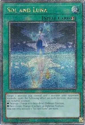 Sol and Luna (Quarter Century Secret Rare) — 25th Anniversary Rarity Collection II