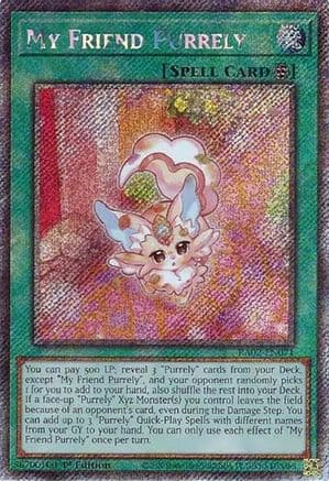 My Friend Purrely (Platinum Secret Rare) — 25th Anniversary Rarity Collection II