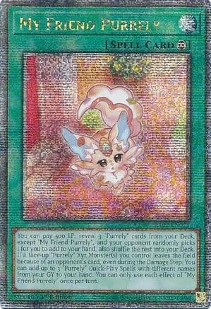 My Friend Purrely (Quarter Century Secret Rare) — 25th Anniversary Rarity Collection II