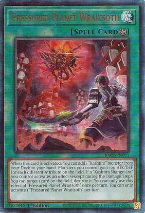 Pressured Planet Wraitsoth (PUR) — 25th Anniversary Rarity Collection II