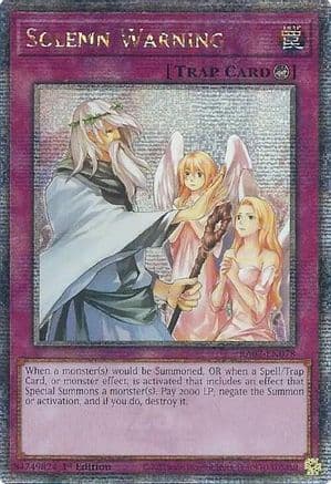 Solemn Warning (Quarter Century Secret Rare) — 25th Anniversary Rarity Collection II