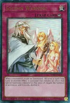 Solemn Warning (PUR) — 25th Anniversary Rarity Collection II