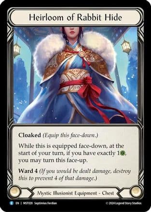 Heirloom of Rabbit Hide — Part the Mistveil