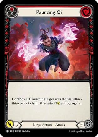 Pouncing Qi (Red) — Part the Mistveil