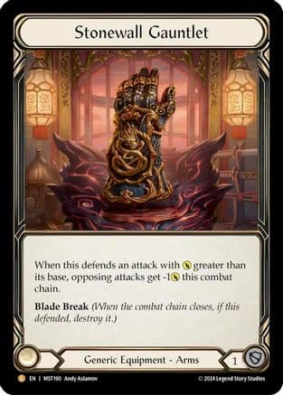 Stonewall Gauntlet — Part the Mistveil