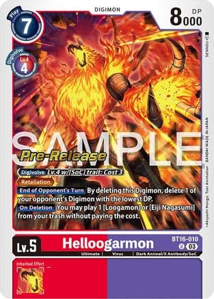 Helloogarmon — Beginning Observer Pre-Release Cards