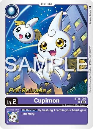 Cupimon — Beginning Observer Pre-Release Cards