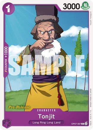 Tonjit — 500 Years in the Future Pre-Release Cards