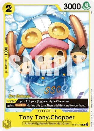 Tony Tony.Chopper (103) — 500 Years in the Future Pre-Release Cards