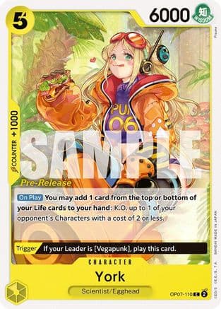 York — 500 Years in the Future Pre-Release Cards