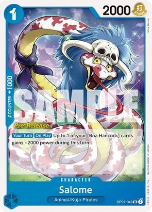 Salome — 500 Years in the Future Pre-Release Cards