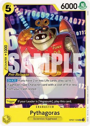 Pythagoras — 500 Years in the Future Pre-Release Cards