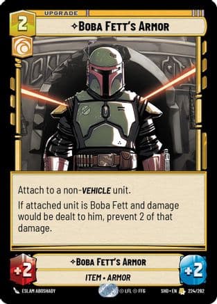 Boba Fett's Armor — Shadows of the Galaxy