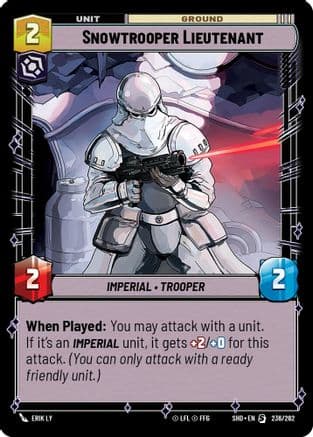 Snowtrooper Lieutenant — Shadows of the Galaxy