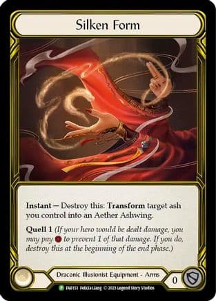 Silken Form (Golden) - FAB151 — Flesh and Blood: Promo Cards