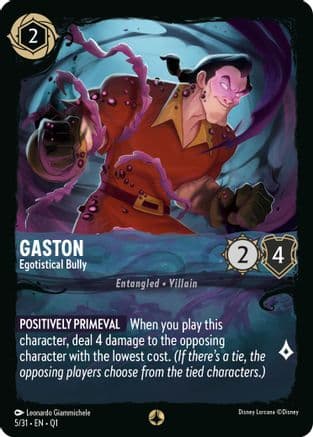 Gaston - Egotistical Bully — Illumineer's Quest: Deep Trouble