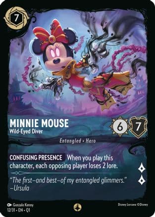 Minnie Mouse - Wild-Eyed Diver — Illumineer's Quest: Deep Trouble