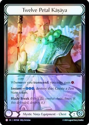 Twelve Petal Kasaya (Extended Art) — Part the Mistveil