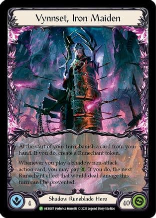 Vynnset, Iron Maiden - HER087 — Flesh and Blood: Promo Cards