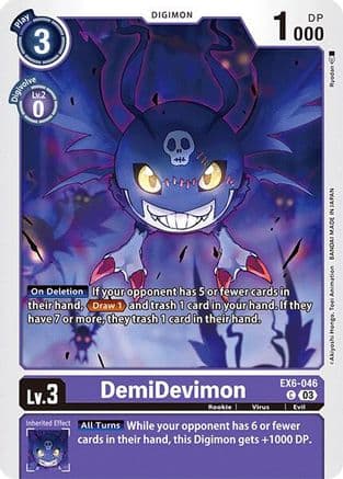 DemiDevimon — Infernal Ascension Digimon Card Game card by Ryodra
