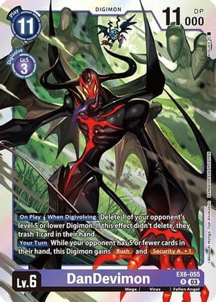 DanDevimon — Infernal Ascension Digimon Card Game card by Kitsuke